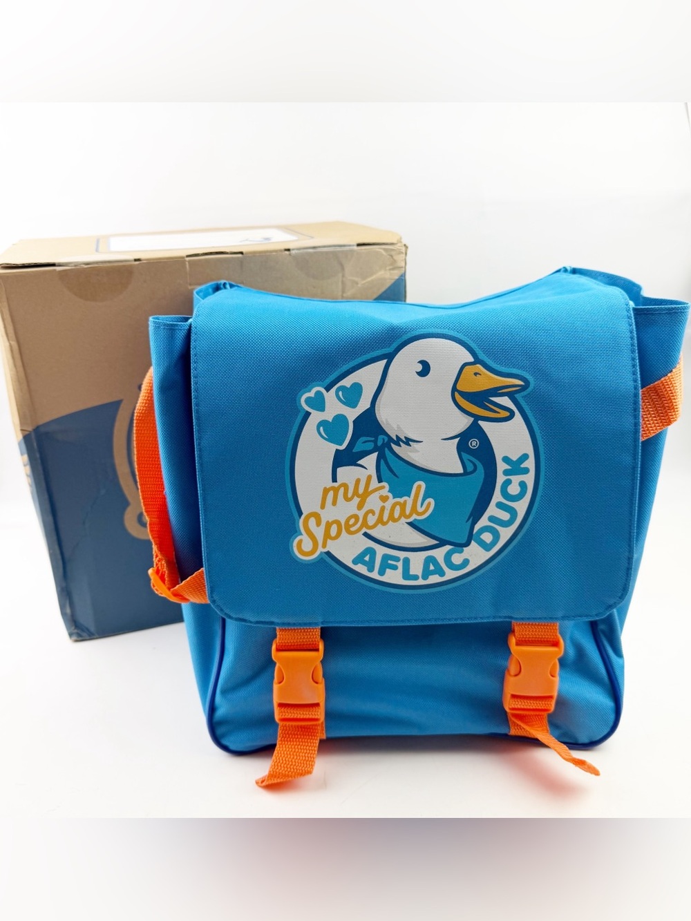 My Special Aflac Duck Interactive Coping Toy Bag Tote Accessories New